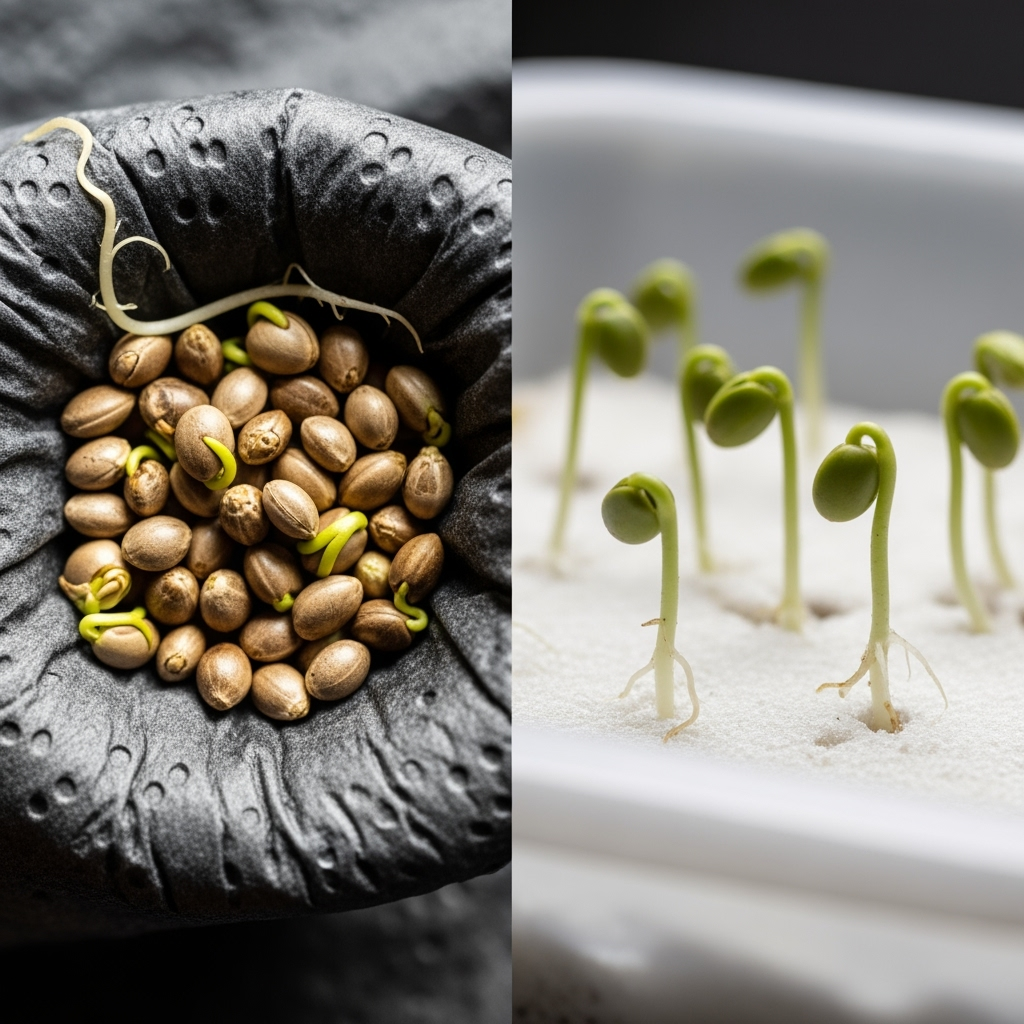 Hanfsamen keimen – im Licht oder Dunkeln? Der große Guide zur erfolgreichen Keimung